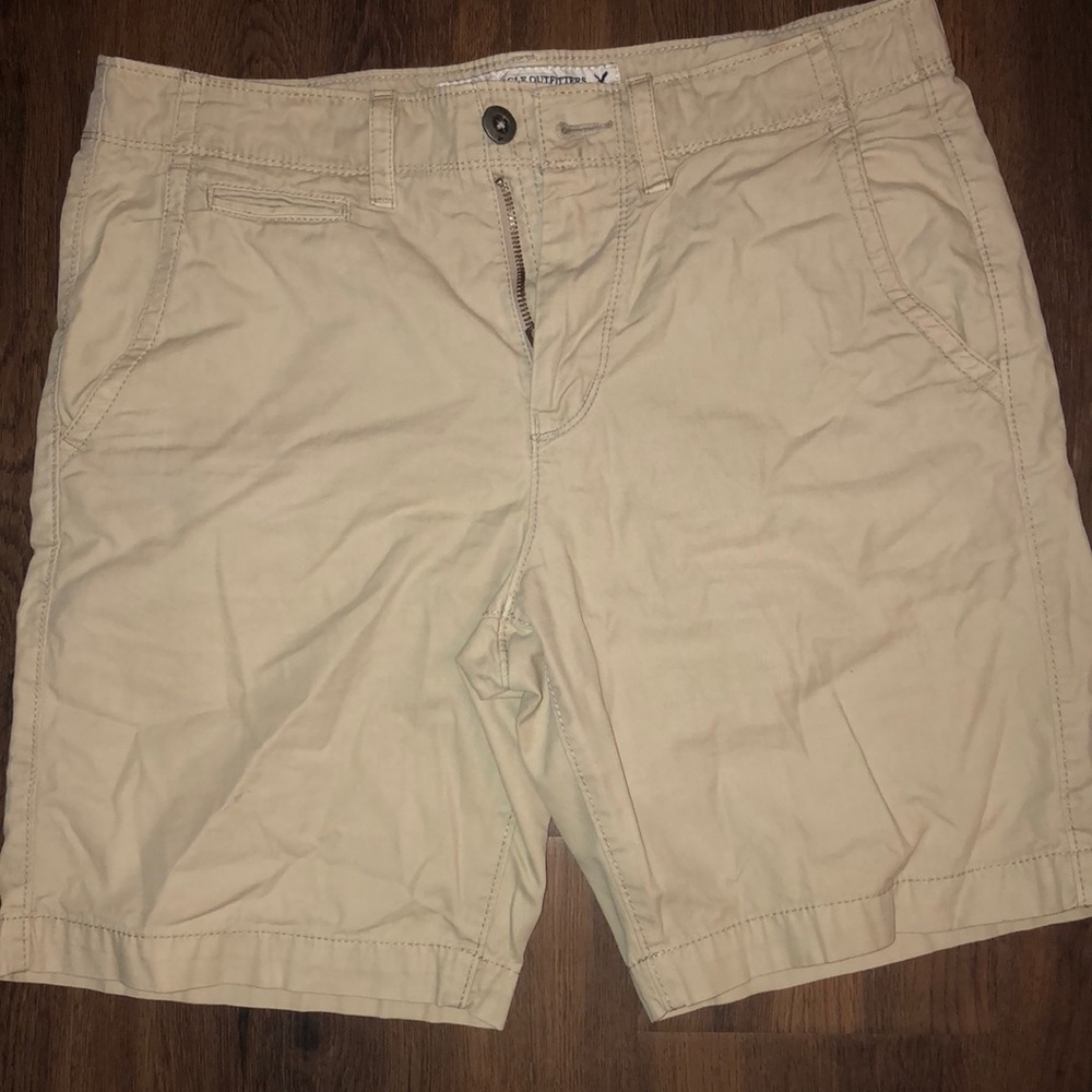 American Eagle Khaki Shorts